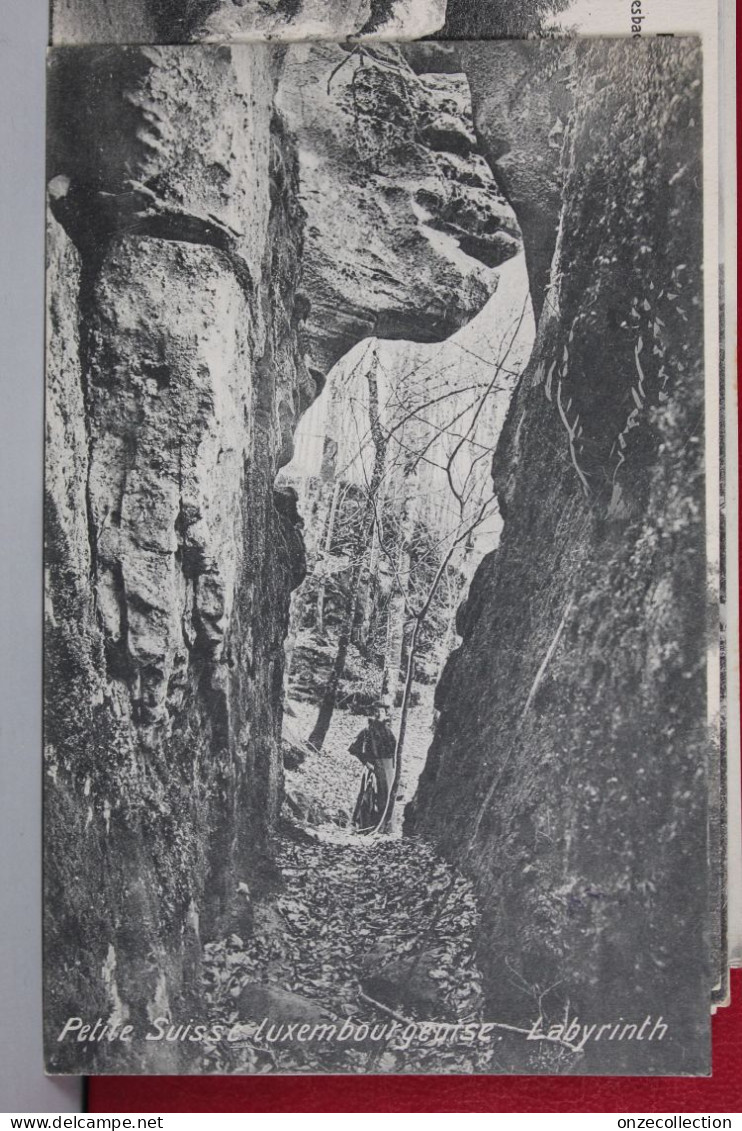 SUISSE  LUXEMBOURGEOISE            -      LABYRINTHE    -             1921 - Muellerthal