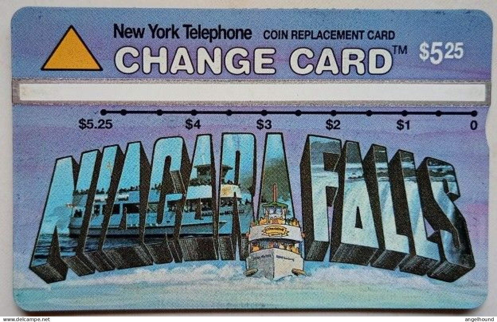 USA NYNEX $5.25 MINT Landis And Gyr " Niagara Falls " 310C - [1] Hologrammkarten (Landis & Gyr)