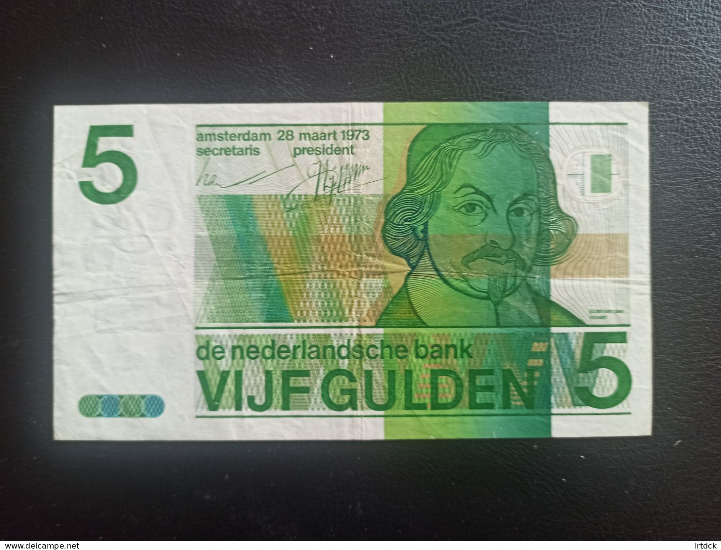 Pays-Bas Billet  5 Gulden 1973 Tbe - 5 Florín Holandés (gulden)