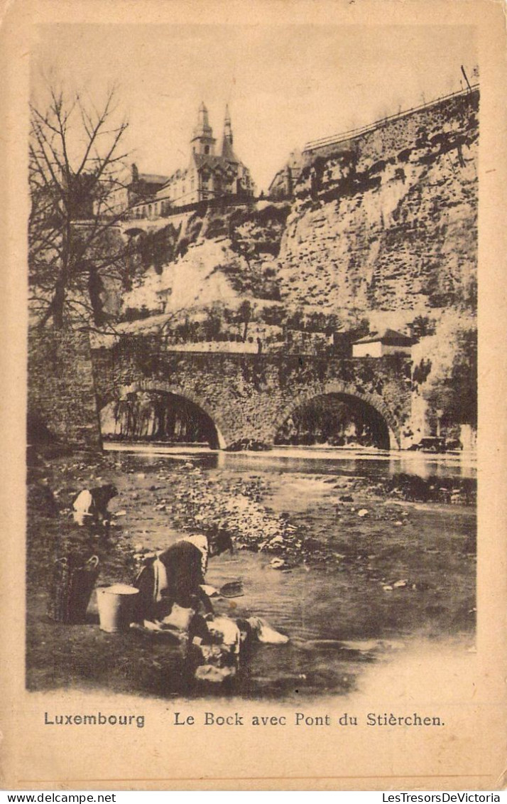 LUXEMBOURG - Le Block Avec Le Pont Du Stièrchen - Edit Lux - Carte Postale Ancienne - Autres & Non Classés