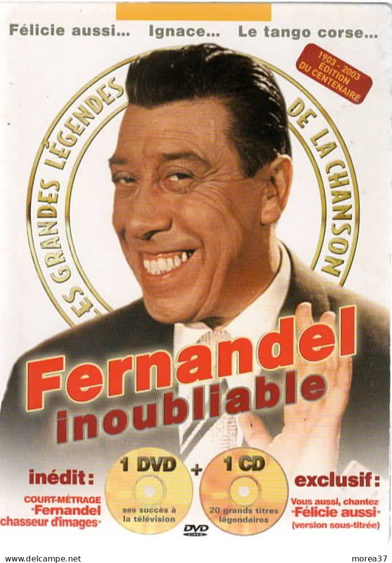 FERNANDEL Inoubliable  1 Dvd + 1 Cd   C42 - Classic