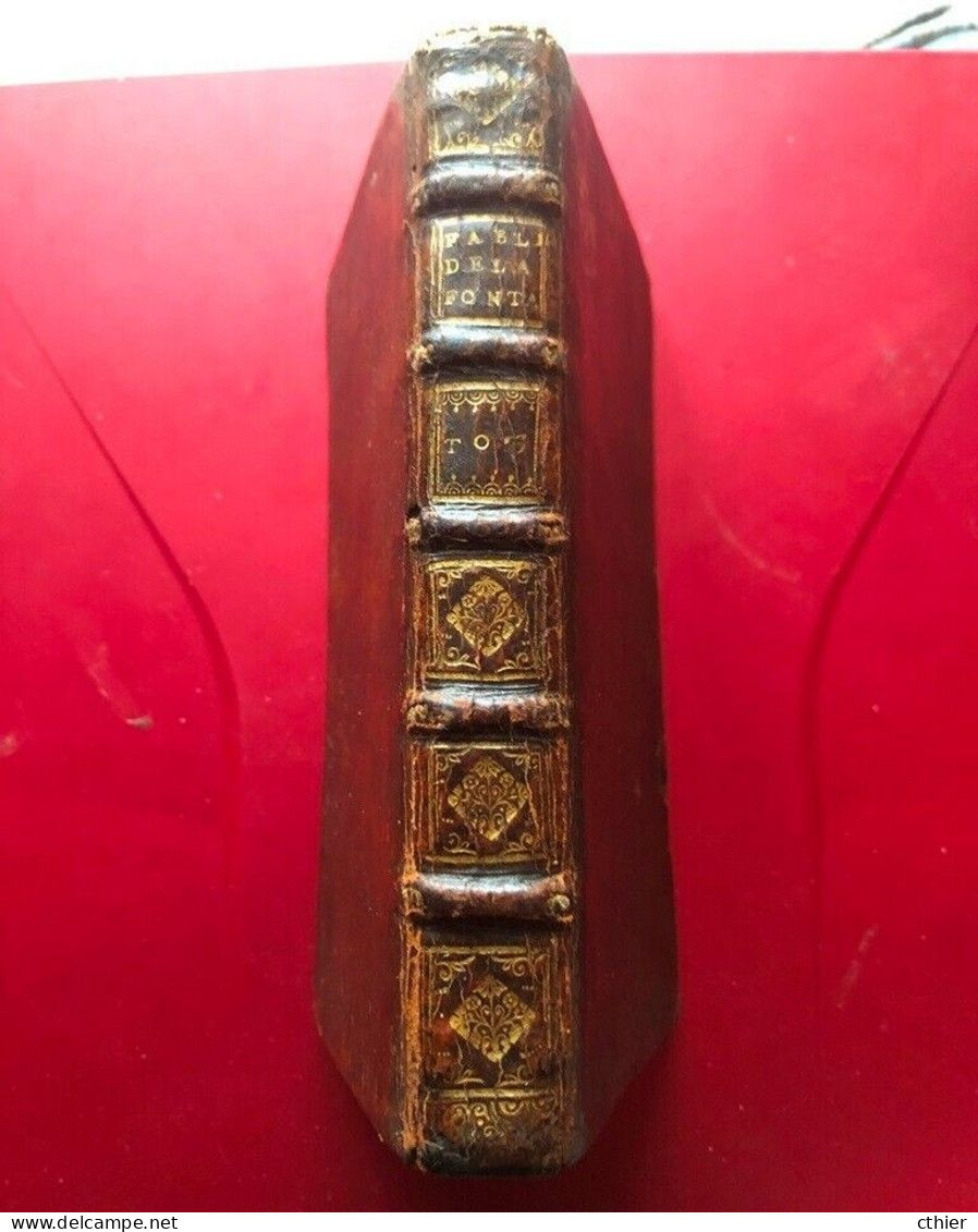 JEAN DE LA FONTAINE Tome 3 - Edition Originale 1678 Claude Barbin - Bis 1700