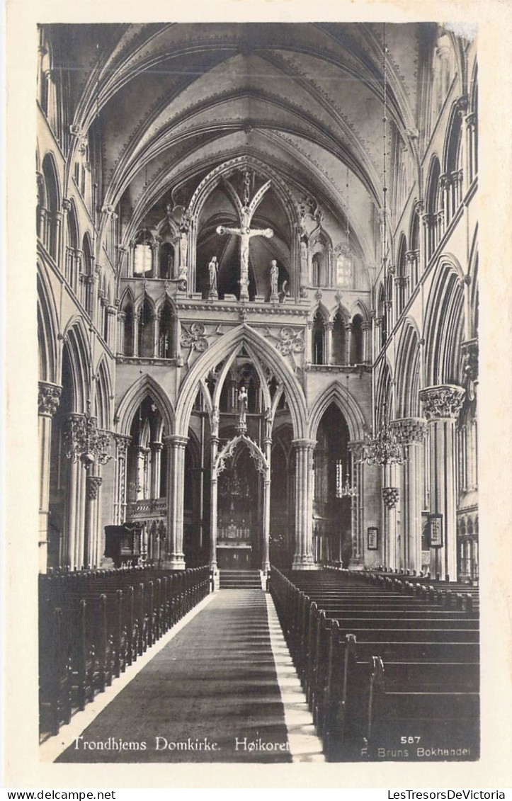 DANEMARK - Trondhjems Domkirke - Carte Postale Ancienne - Dinamarca