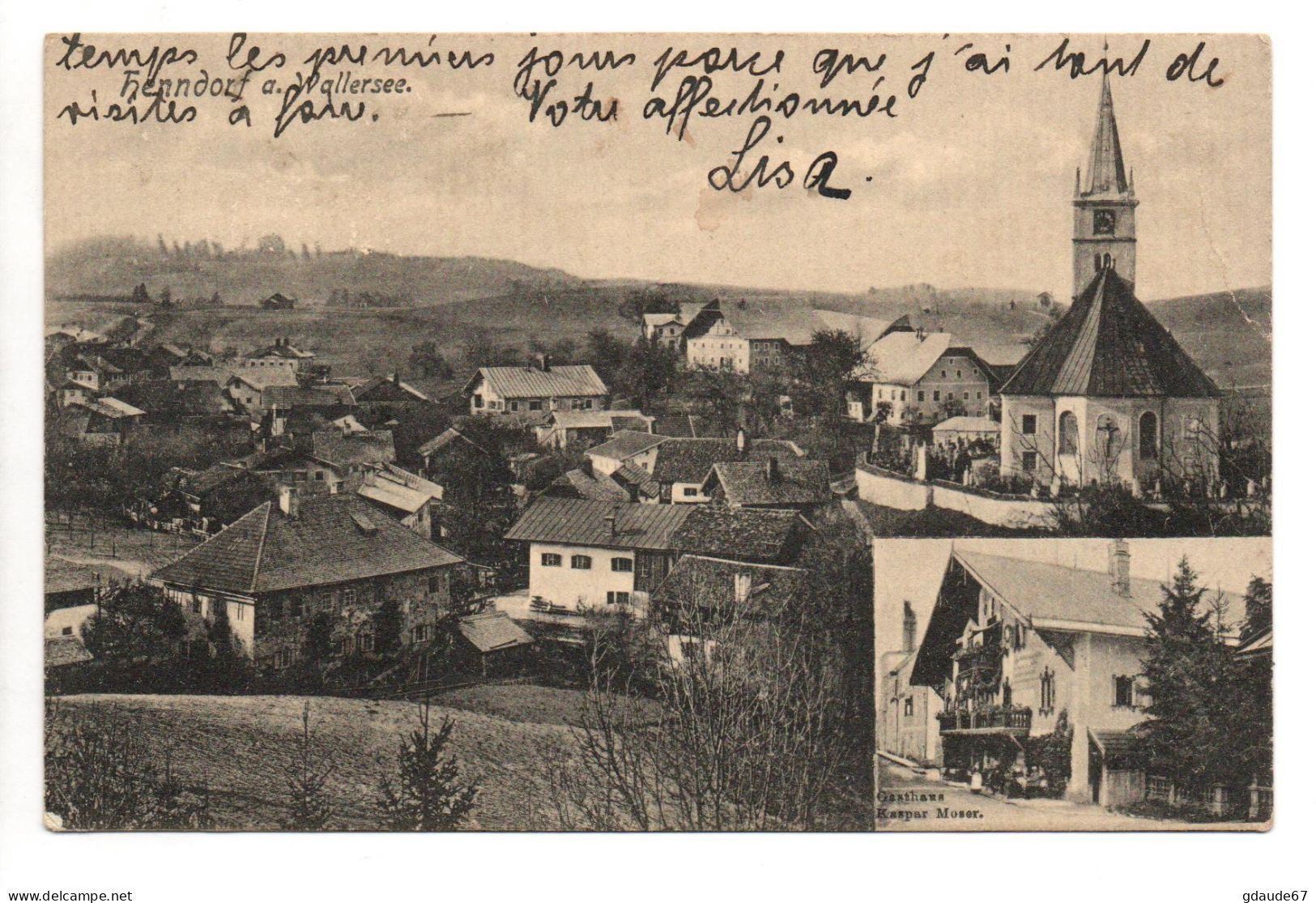 HENNDORF AM WALLERSEE - GASTHAUS KASPAR MOSER - Henndorf Am Wallersee