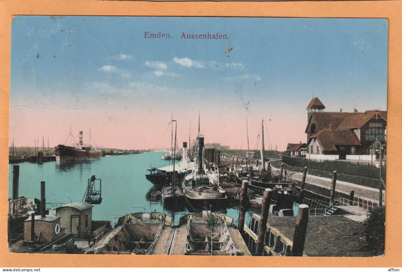 Emden Germany 1915 Postcard - Emden