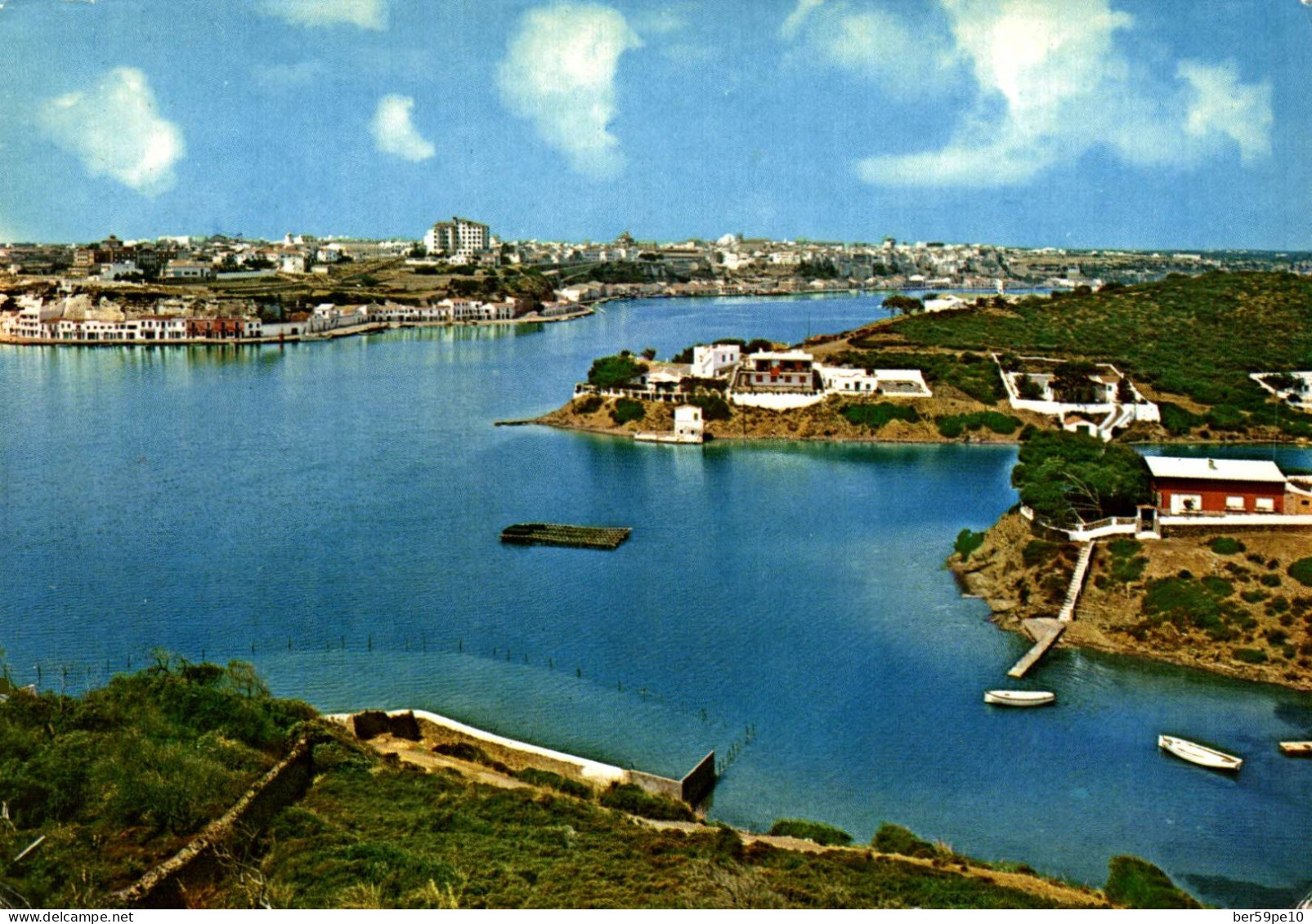 ESPAGNE MENORCA MAHON VISTA PARCIAL DEL PUERTO - Menorca