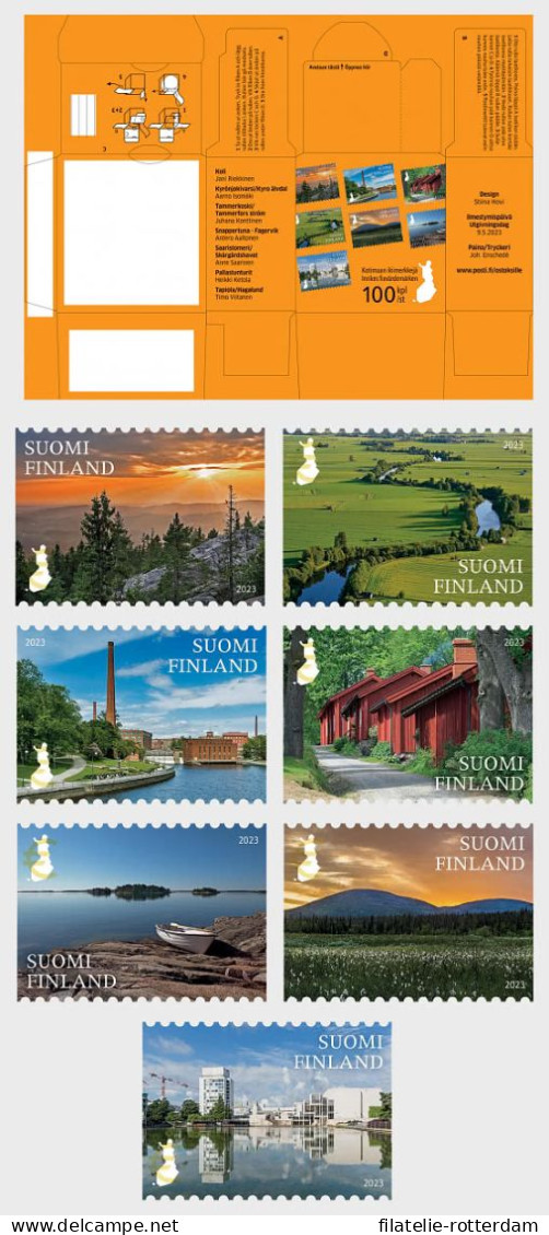 Finland - Postfris / MNH - Complete Set Landscapes 2023 - Unused Stamps