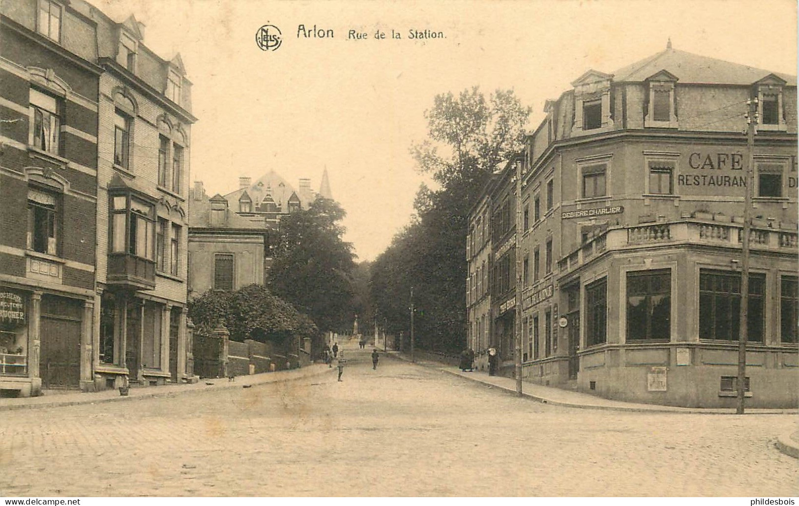 BELGIQUE ARLON   Rue De La Station - Aarlen