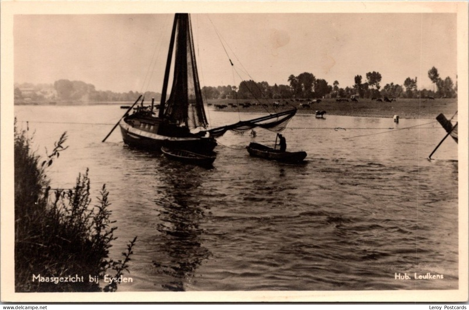 Eijsden, Maasgezicht, Hub. Leufkens 1947 (LB) - Eijsden