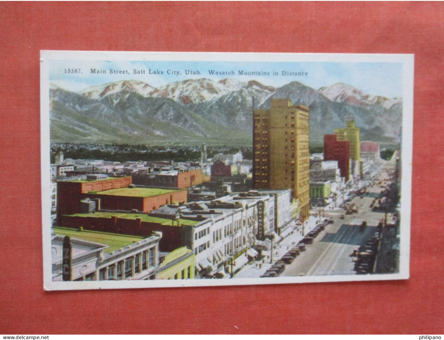 Main Street.  Salt Lake City Utah > Salt Lake City   Ref 6052 - Salt Lake City
