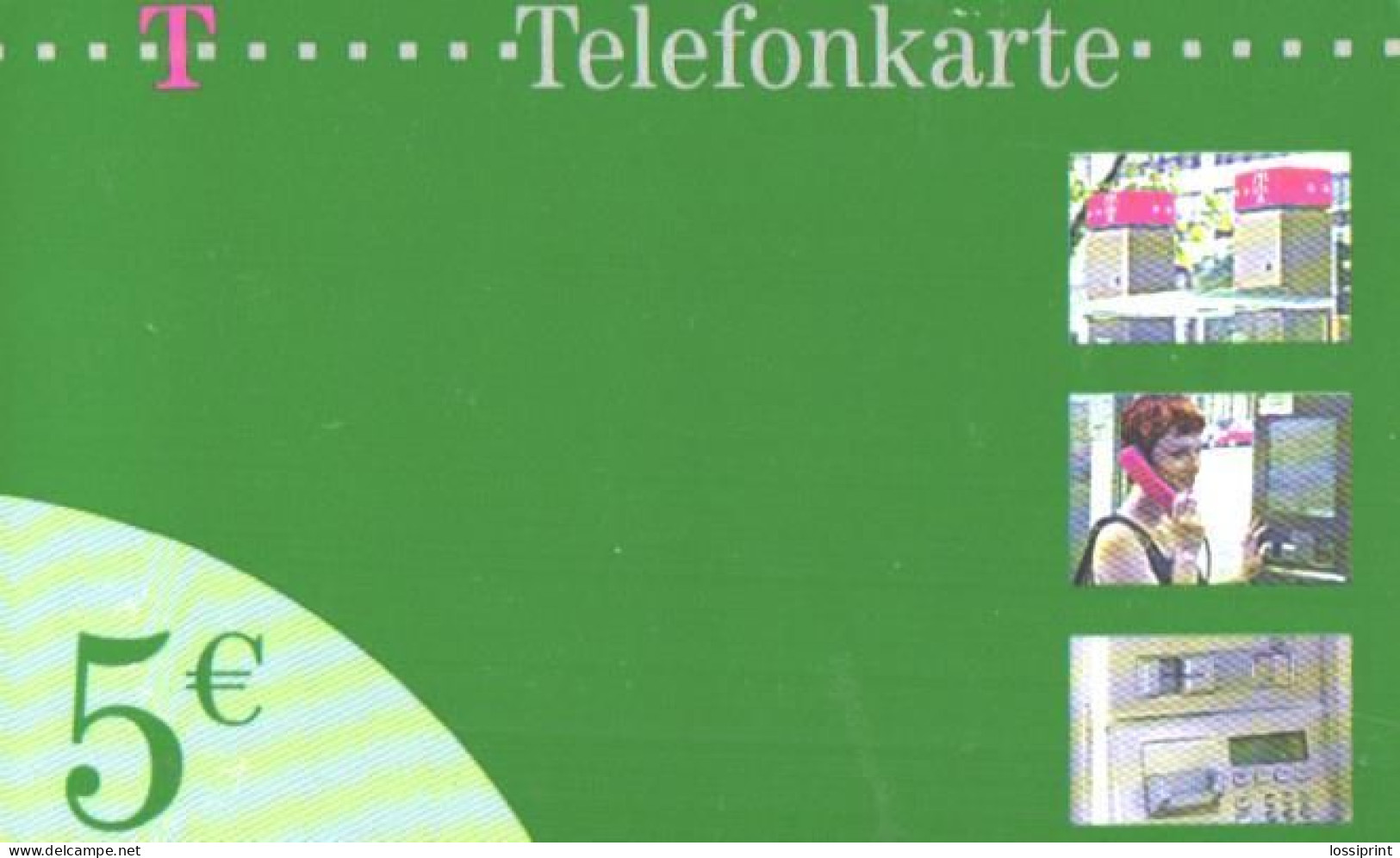 Germany:Used Phonecard, T, 5 EUR, Advertising, 2003 - P & PD-Series: Schalterkarten Der Dt. Telekom