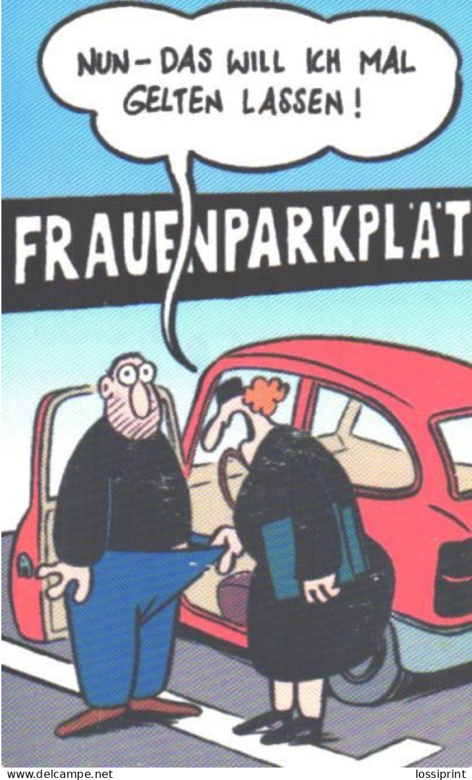 Germany:Used Phonecard, T, 12 DM, Humorous, 2000 - P & PD-Series: Schalterkarten Der Dt. Telekom