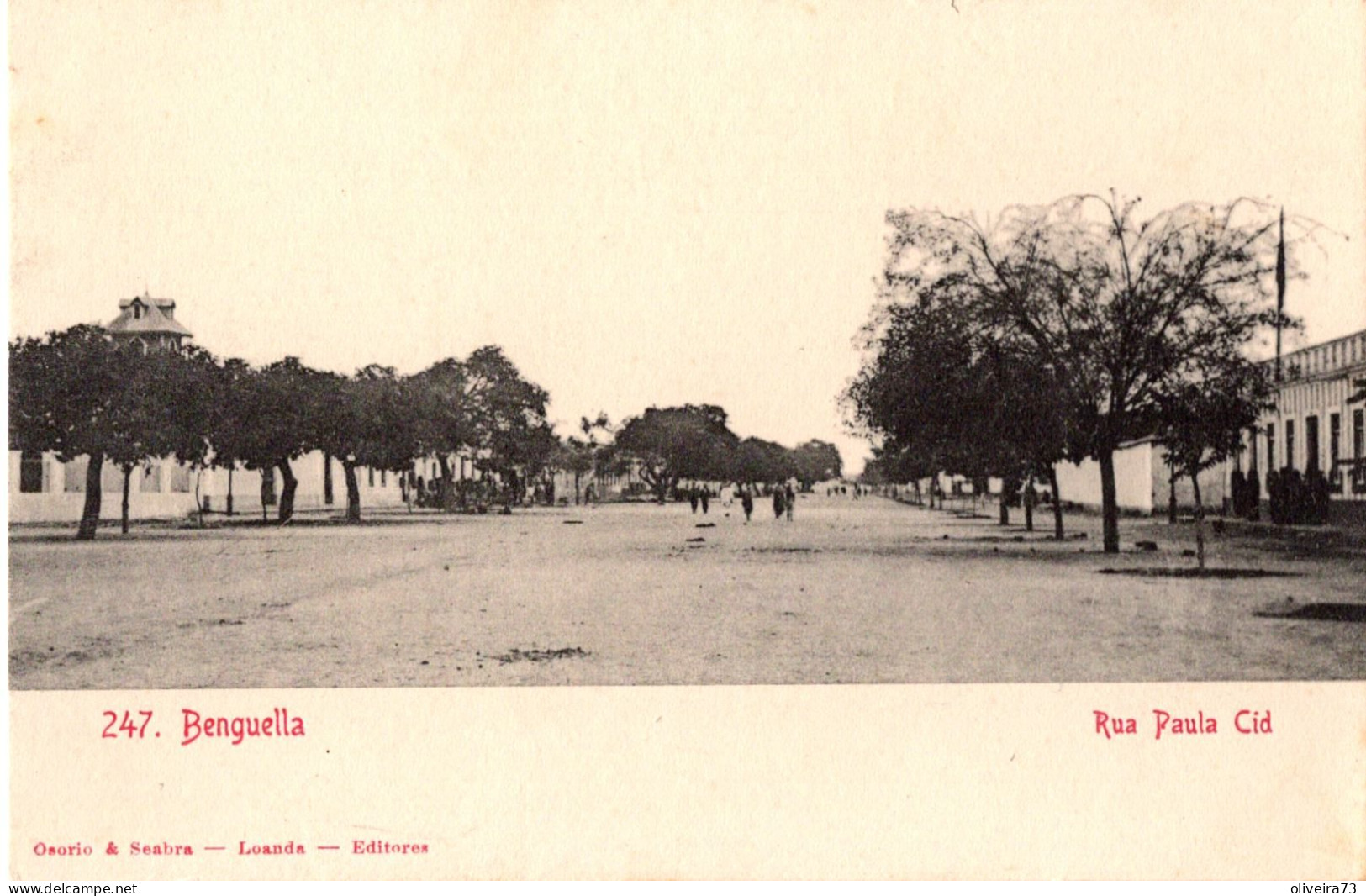 ANGOLA - BENGUELA - Rua Paula Cid - Angola