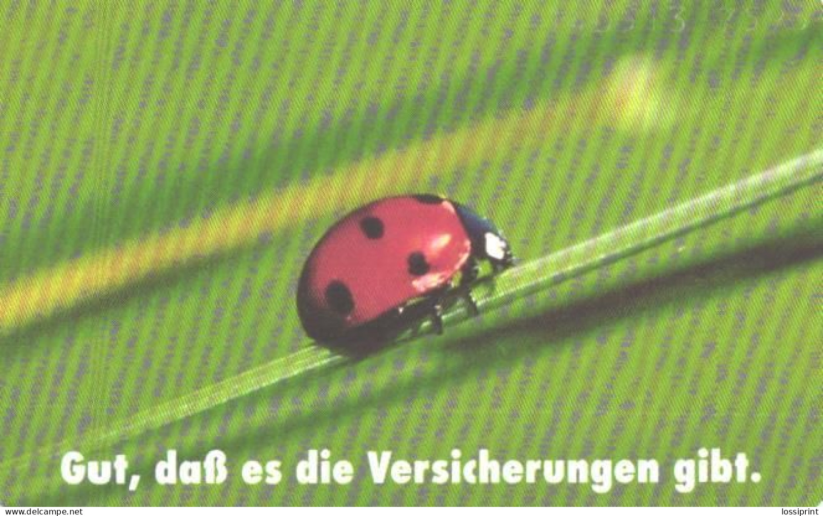 Germany:Used Phonecard, T, 12 DEM, Ladybug, 1994 - P & PD-Series: Schalterkarten Der Dt. Telekom