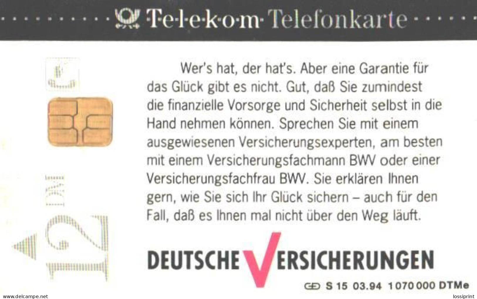 Germany:Used Phonecard, T, 12 DEM, Ladybug, 1994 - P & PD-Series: Schalterkarten Der Dt. Telekom