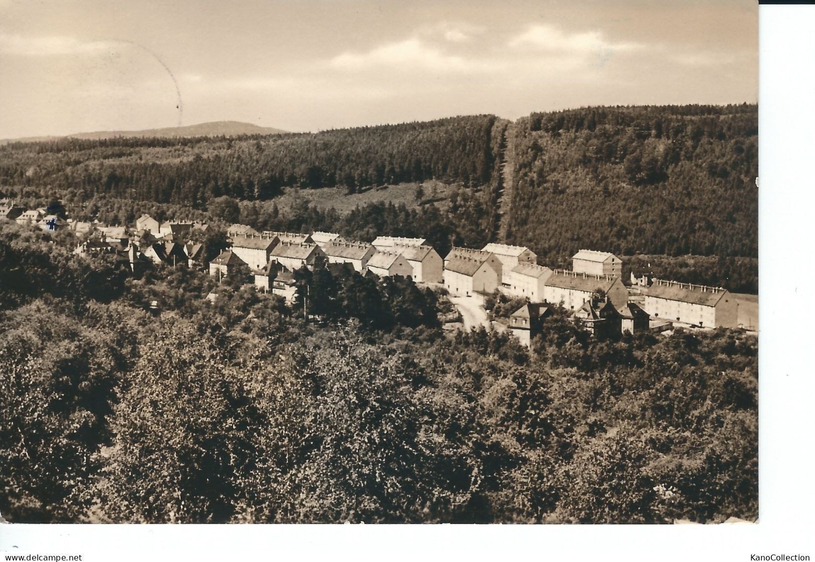 Aue, Sachsen, DDR, AWG-Siedlung Am Eichert, Gelaufen 1968 - Aue