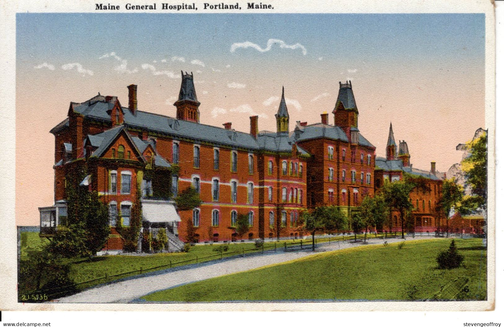 Etat Unis ME Maine Portland General Hospital - Portland