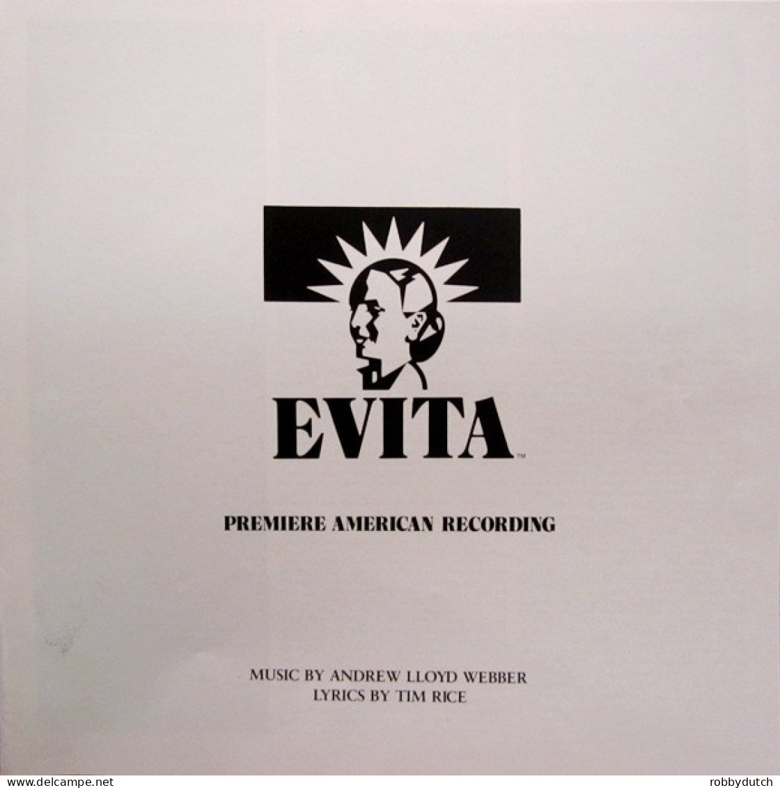 * 2LP *  EVITA (Premiere American Recording) (USA 1979 EX!!)