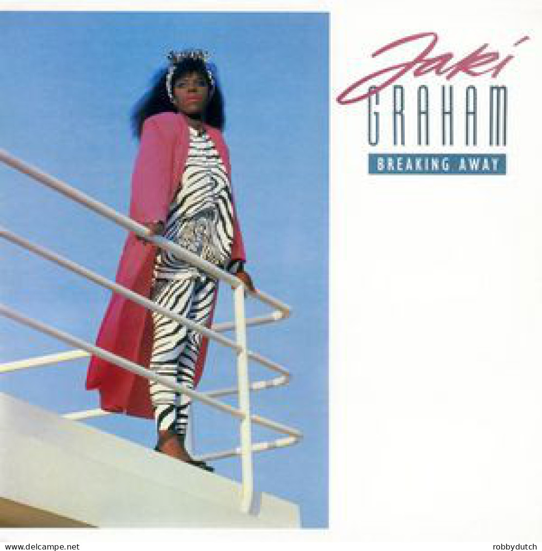 * LP *  JAKI GRAHAM - BREAKING AWAY (Holland 1986 EX-) - Soul - R&B