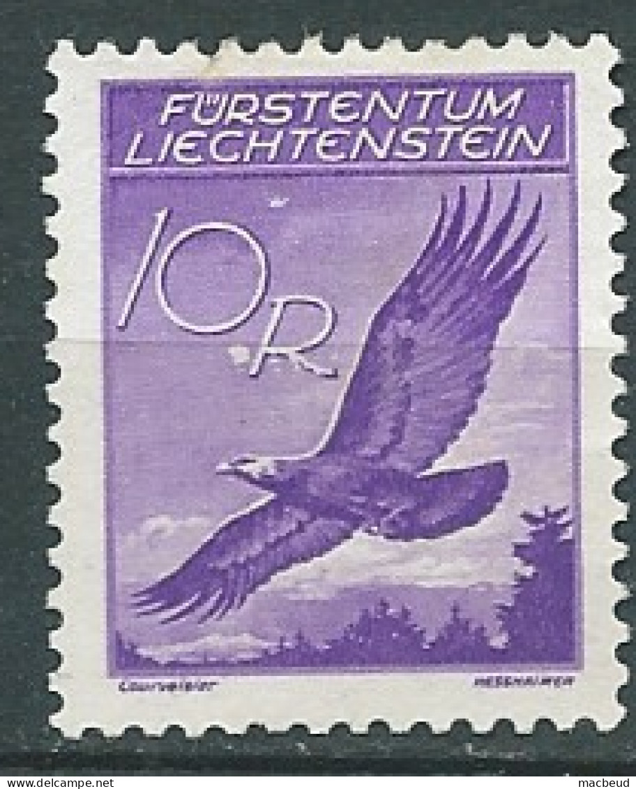 Liechtenstein   - Yvert N°   9 (*)    -  Ai 34216 - Aéreo