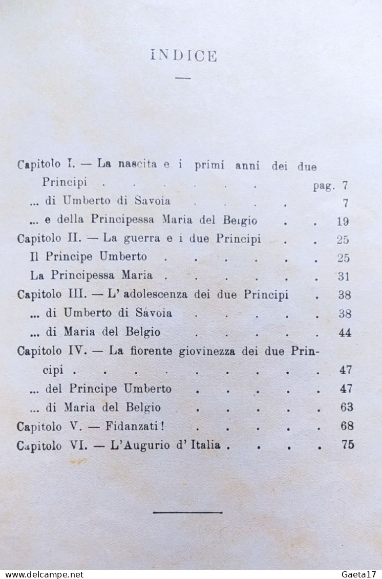 Umberto Di Savoia E Margherita Del Belgio - Elena Morozzo - Bibliografía