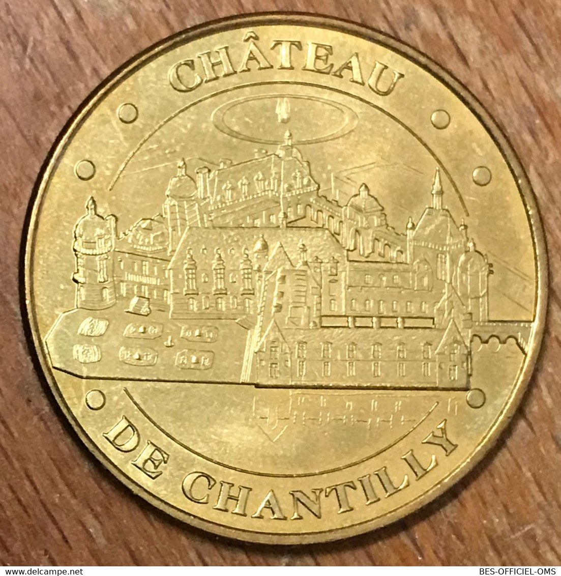 60 LE CHÂTEAU DE CHANTILLY MÉDAILLE SOUVENIR MONNAIE DE PARIS 2013 JETON TOURISTIQUE MEDALS COINS TOKENS - 2013