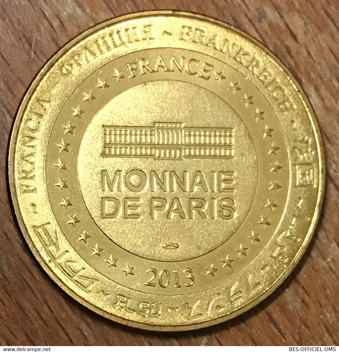 60 LE CHÂTEAU DE CHANTILLY MÉDAILLE SOUVENIR MONNAIE DE PARIS 2013 JETON TOURISTIQUE MEDALS COINS TOKENS - 2013