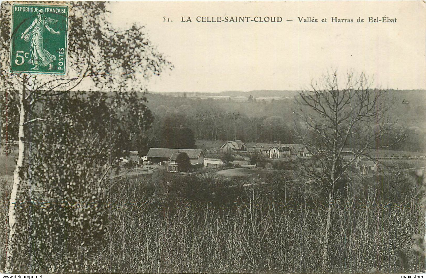 LA CELLE SAINT CLOUD Vallée Et Harras De Bel Ebat - La Celle Saint Cloud