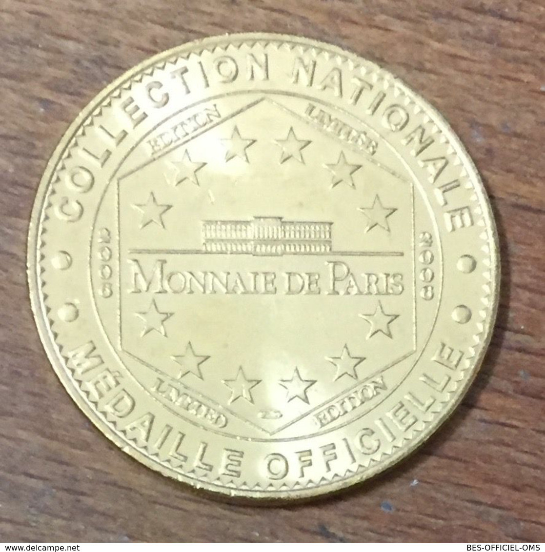 04 QUINSON MUSÉE DE LA PREHISTOIRE MDP 2006 MÉDAILLE SOUVENIR MONNAIE DE PARIS JETON TOURISTIQUE MEDALS TOKENS COINS - 2006