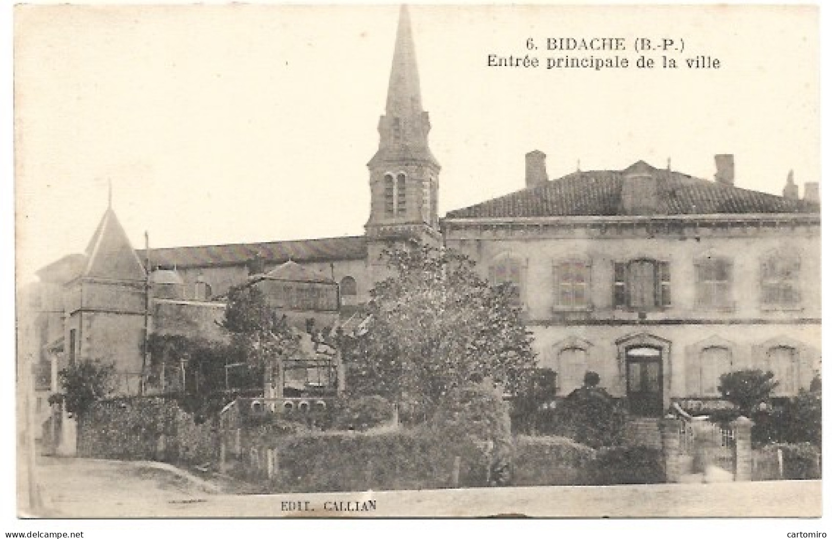 64 Bidache - Entrée Principale De La Ville - Bidache