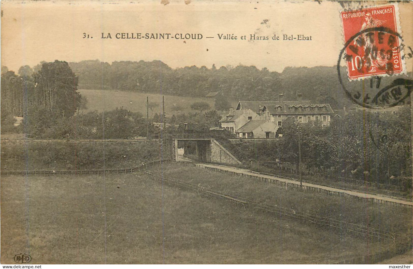 LA CELLE SAINT CLOUD Vallée Et Harras De Bel Ebat - La Celle Saint Cloud