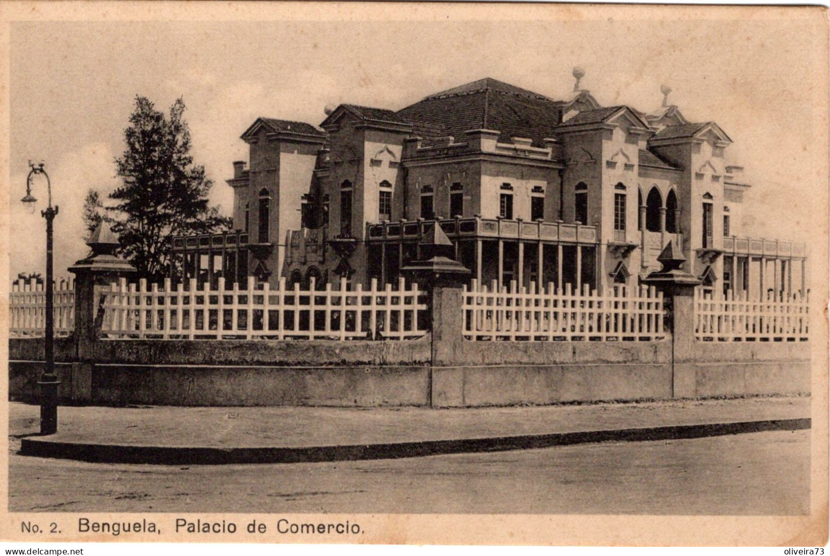 ANGOLA - BENGUELA - Palacio De Comercio - Angola