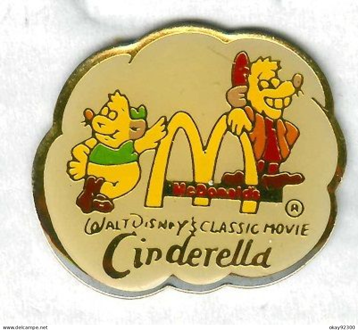Pin's Mc Donald's Mac Do Walt Disney Cendrillon Cinderella - McDonald's