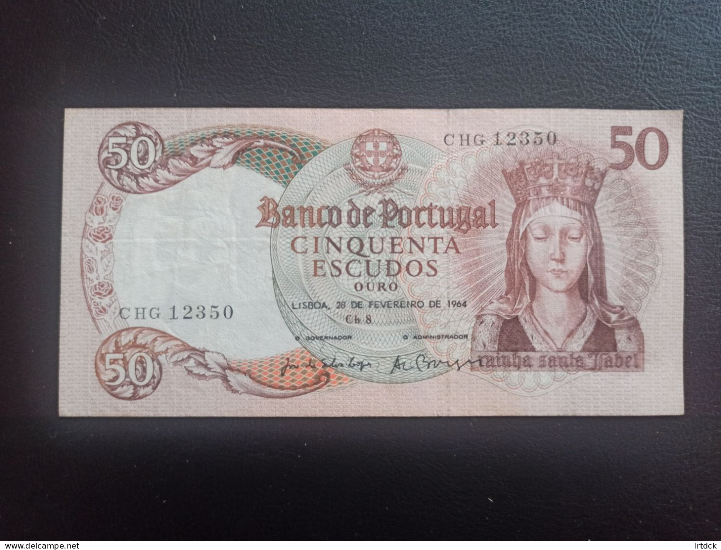 Portugal 50 Escudos 1964 Tbe - Portugal