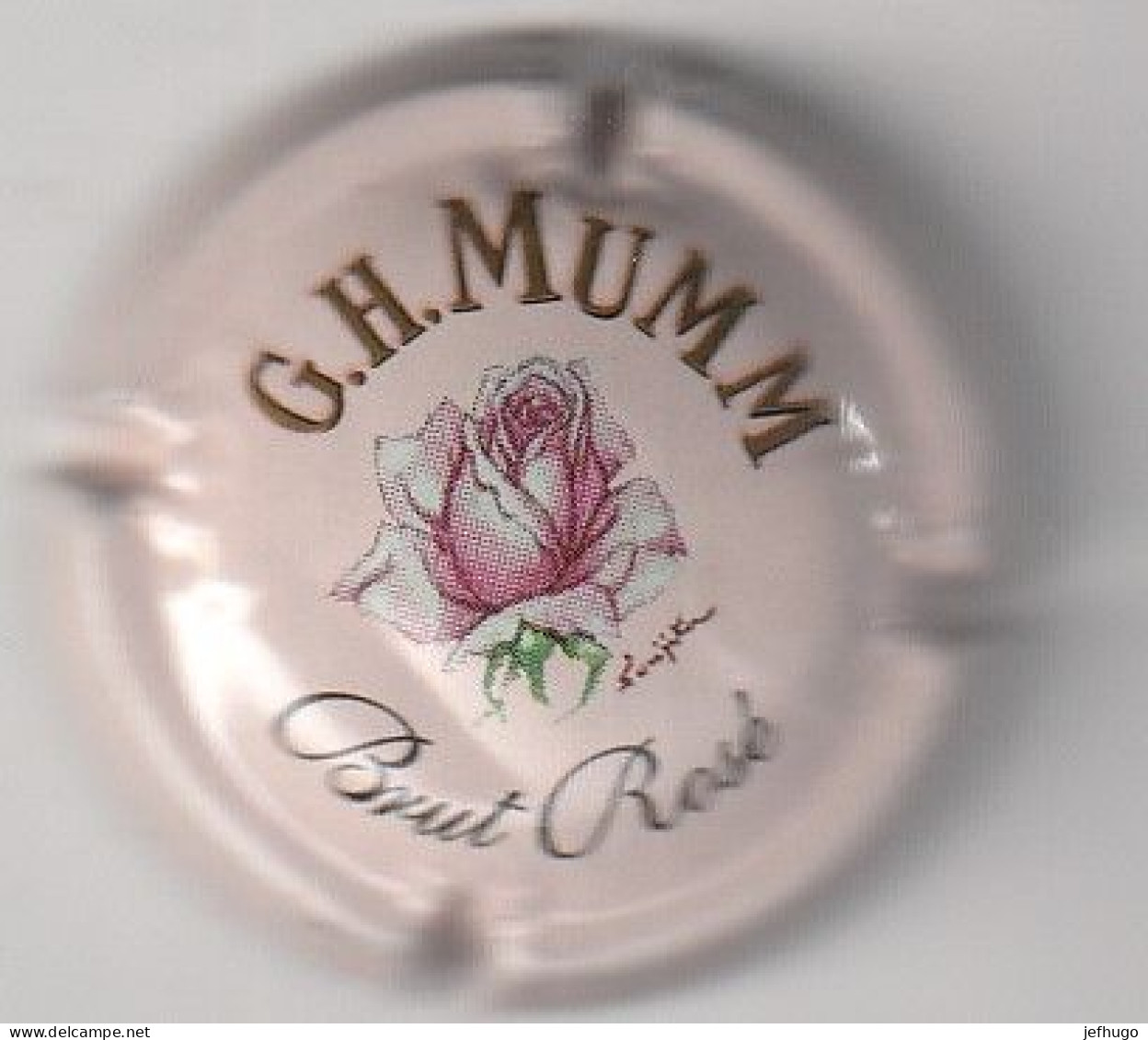 CAPSULE CHAMPAGNE G.H. MUMM . BRUT ROSE . SCAN - Mumm GH