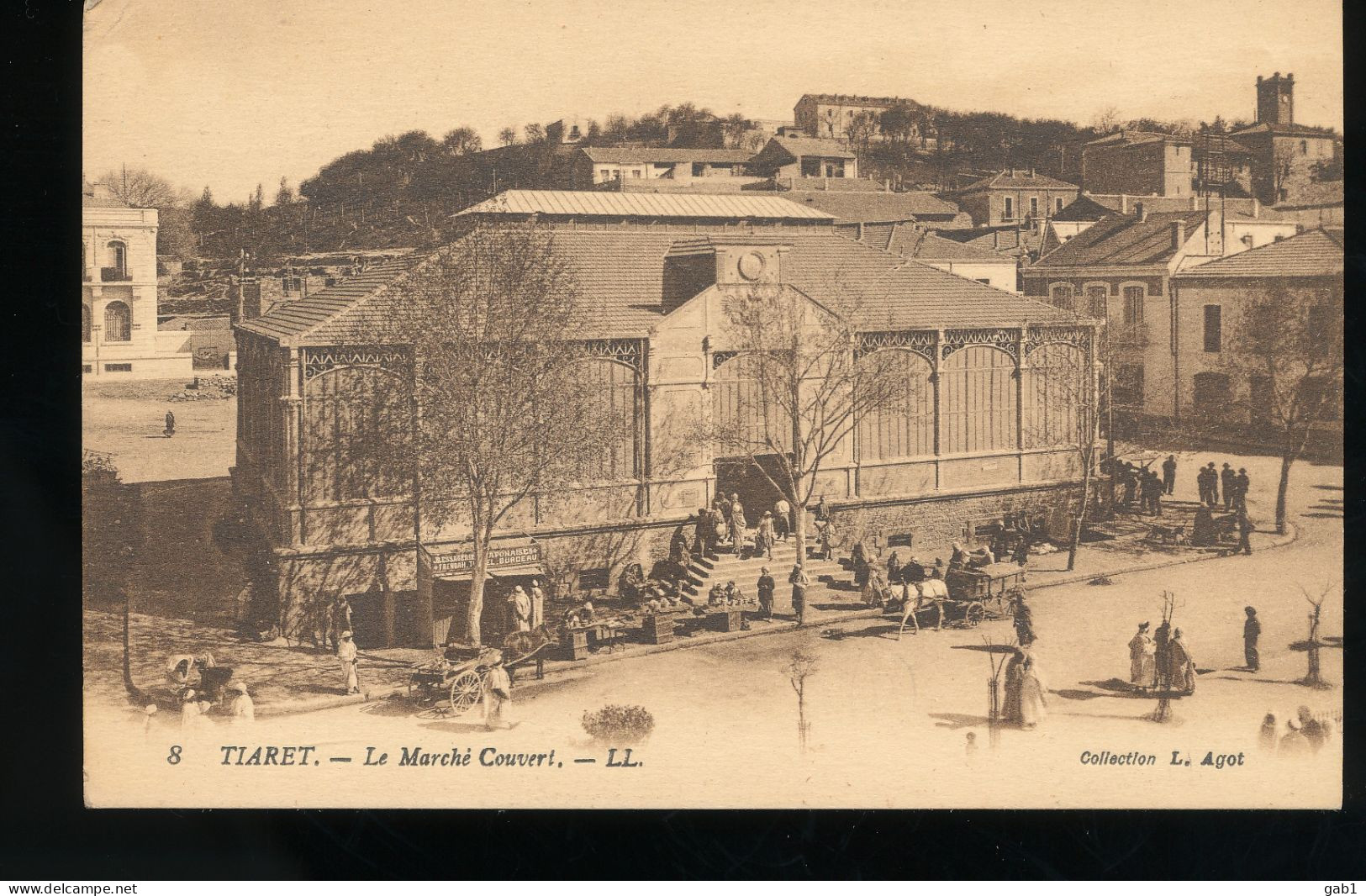 Algerie ---  Tiaret --- Le Marche Couvert - Tiaret