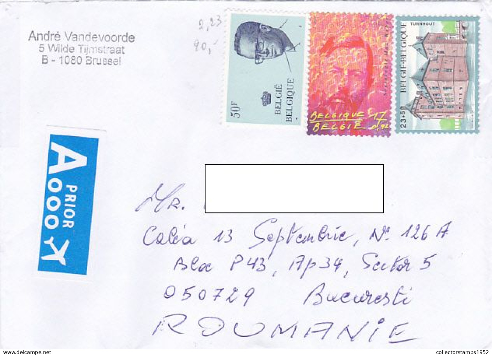 KING  BAUDOUIN, MAX WEBER, CASTLE, FINE STAMPS ON COVER, 2021, BELGIUM - Storia Postale