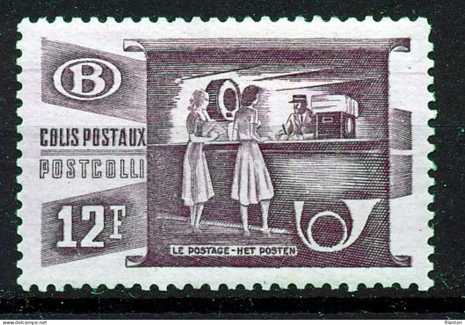 BELGIE - OBP Nr 323  - Spoor/Train - MNH** - Mint