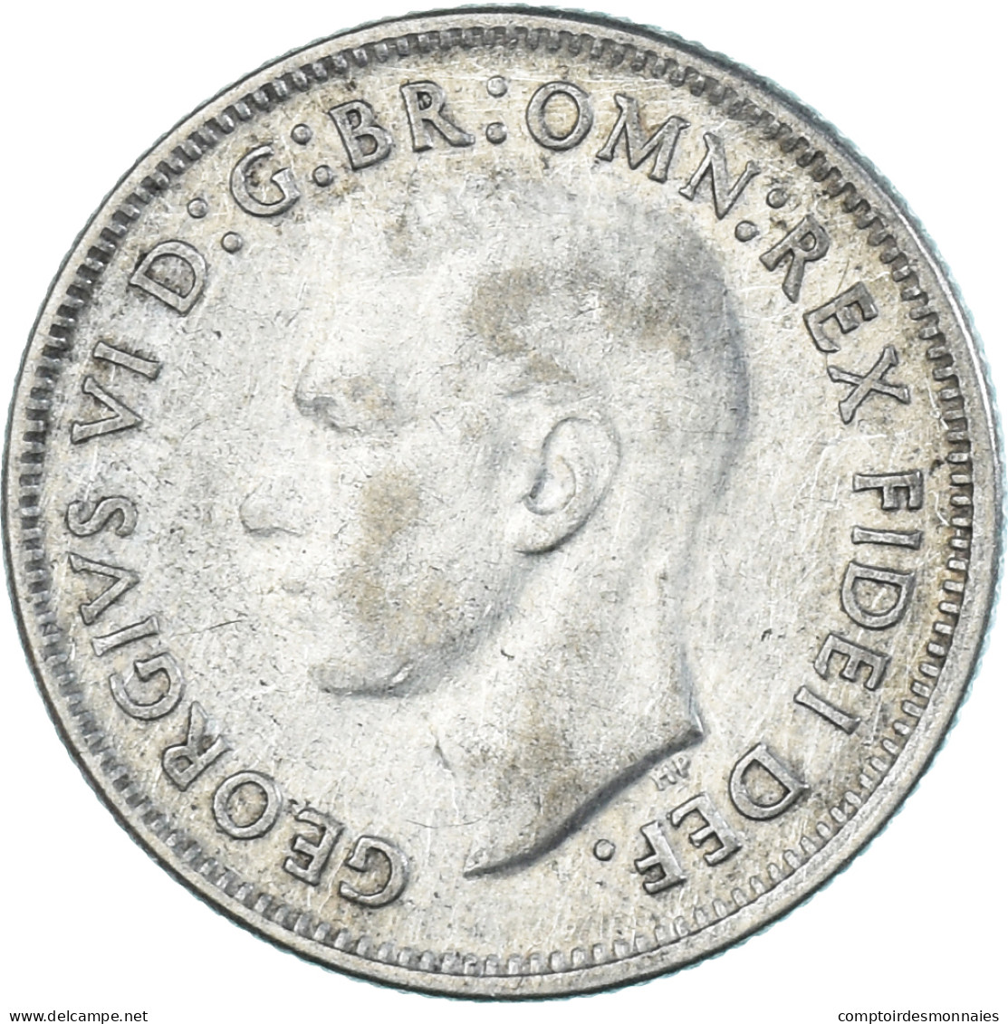 Monnaie, Australie, George VI, Shilling, 1952, Melbourne, TTB, Argent, KM:46 - Shilling