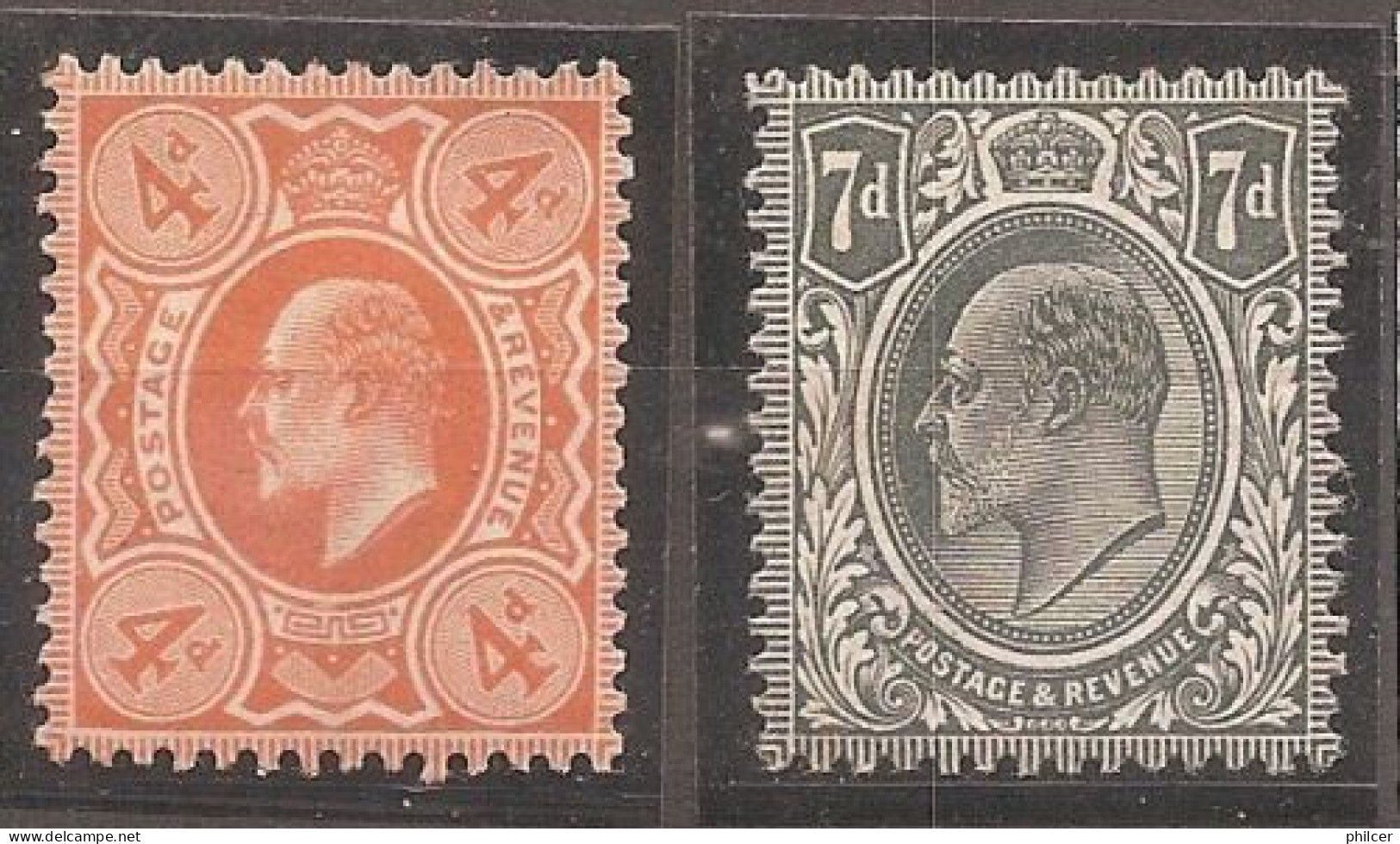 Great Britain, 1909, # Y 122/3, MH - Nuovi