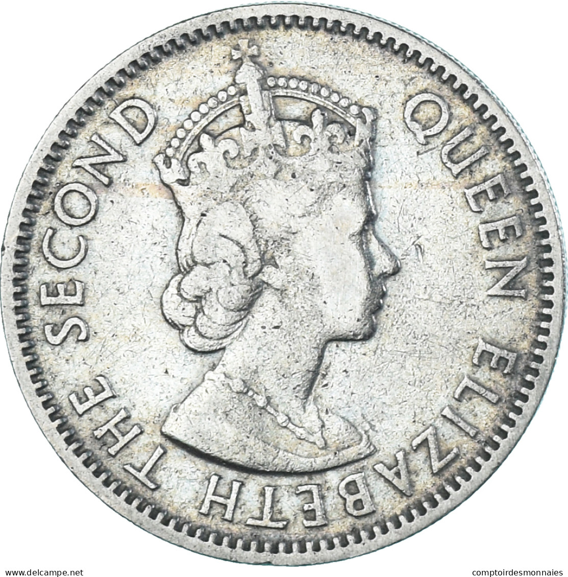 Monnaie, Nigéria, Elizabeth II, Shilling, 1959, British Royal Mint, TTB - Nigeria