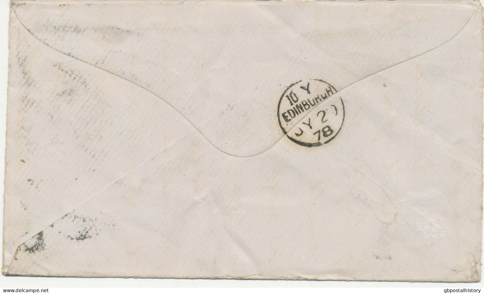 GB „159 / GLASGOW“ Scottish Duplex (4 Bars With Different Length, Time Code „O E“,  Datepart 19mm) On VF Cover Pl.204 - Briefe U. Dokumente