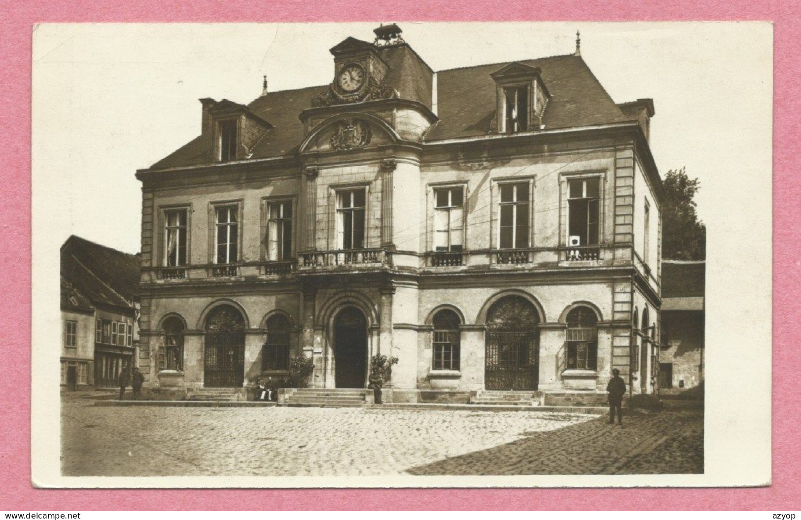 08 - CHATEAU PORCIEN - Carte Photo Militaire Allemande - Hôtel De Ville - Guerre 14/18 - Chateau Porcien