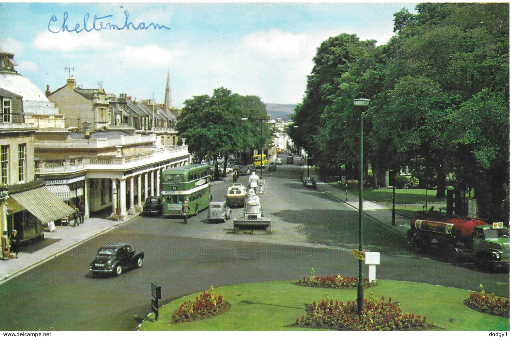 MONTPELLIER WALK AND ROTUNDA, CHELTENHAM, GLOUCESTERSHIRE, ENGLAND. UNUSED POSTCARD   Tw7 - Cheltenham