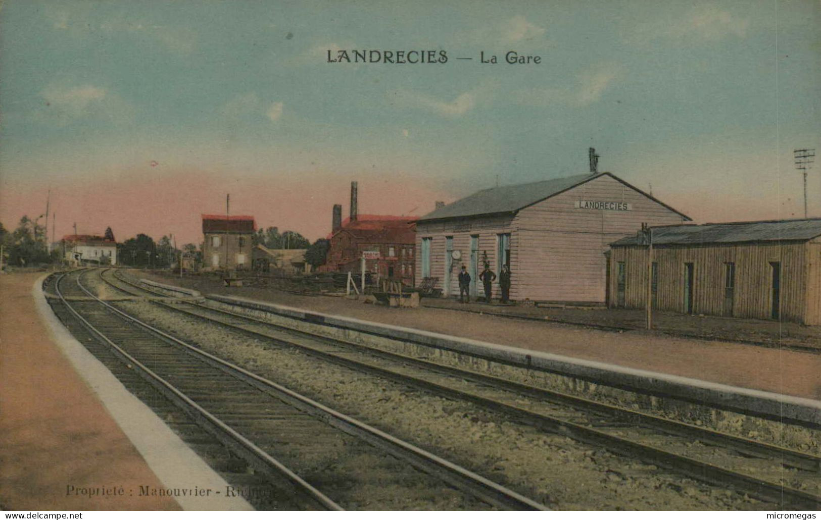 59 - LANDRECIES - La Gare - Landrecies