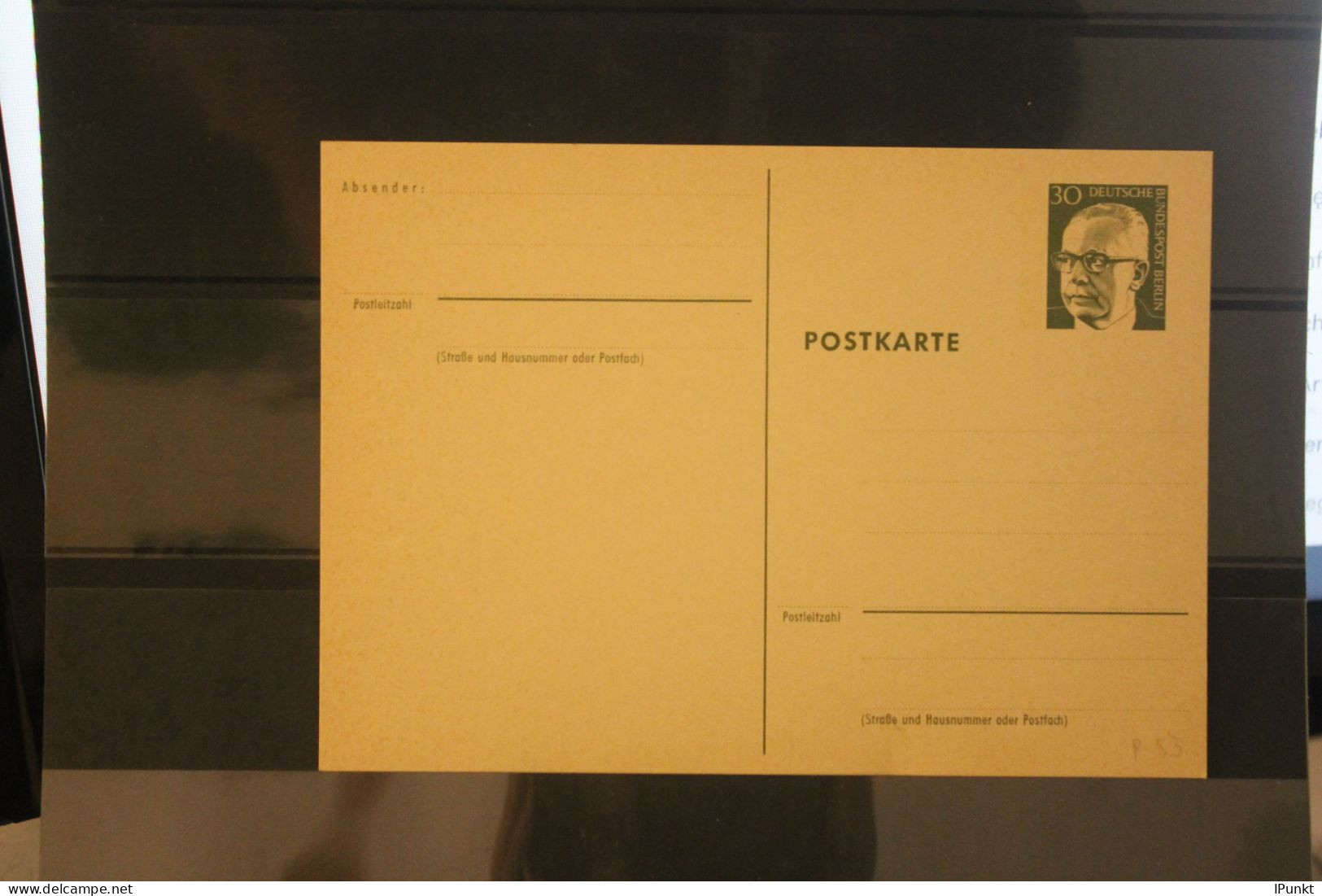 Berlin 1972; P83; Heinemann; 30 Pf.; Ungebraucht - Postcards - Mint