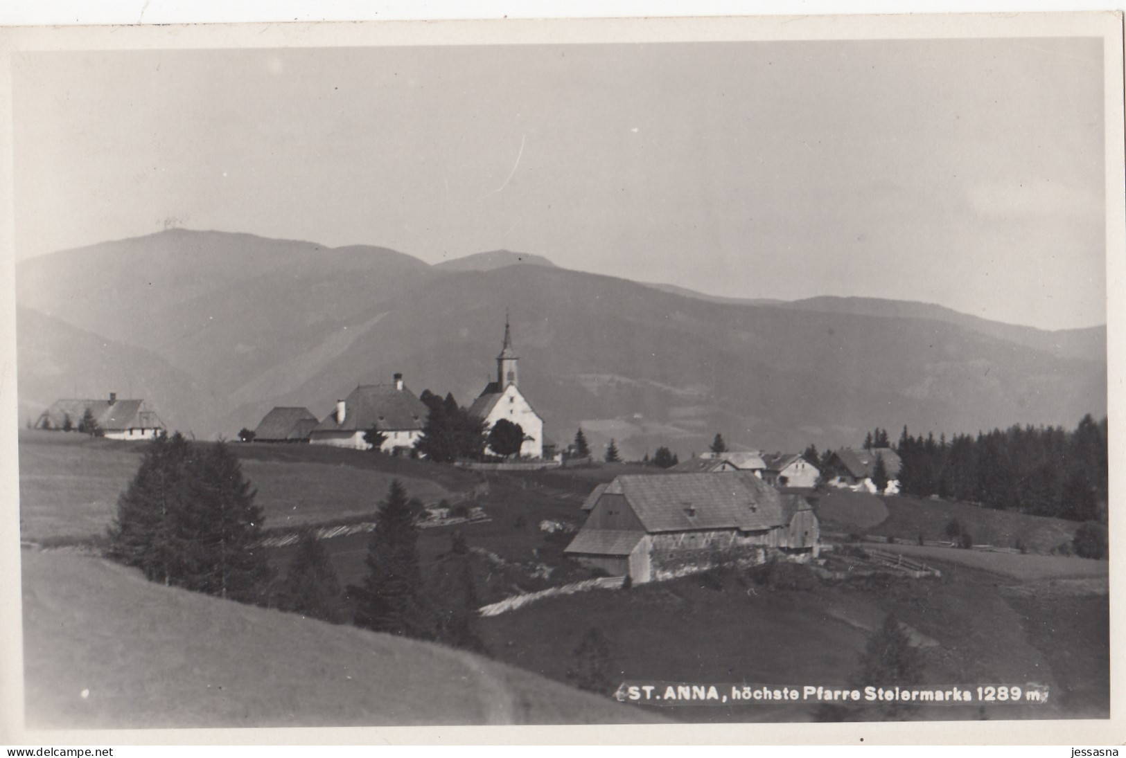 AK - Steiermark - Pfarre St. Anna Am Lavantegg - 1935 - Obdach