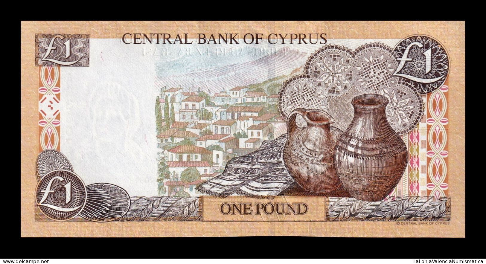 Chipre Cyprus 1 Pound 2001 Pick 60c Sc Unc - Cyprus