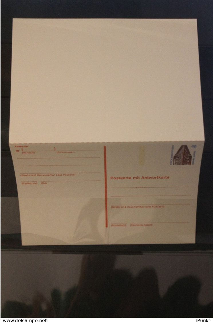 Berlin 1989: P137; Frage/Antwort; 40 Pf. Sehenswürdigkeiten; Ungebraucht - Cartes Postales - Neuves