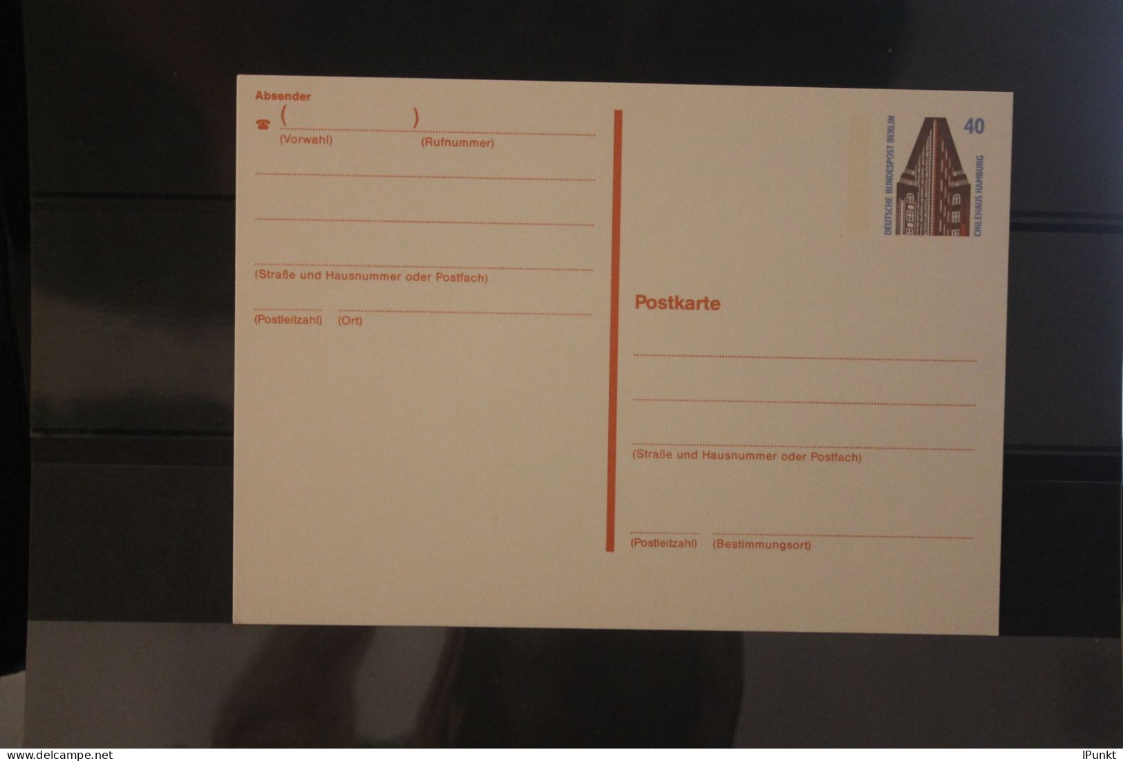 Berlin 1989: P129; 40 Pf. Sehenswürdigkeiten; Ungebraucht - Postcards - Mint